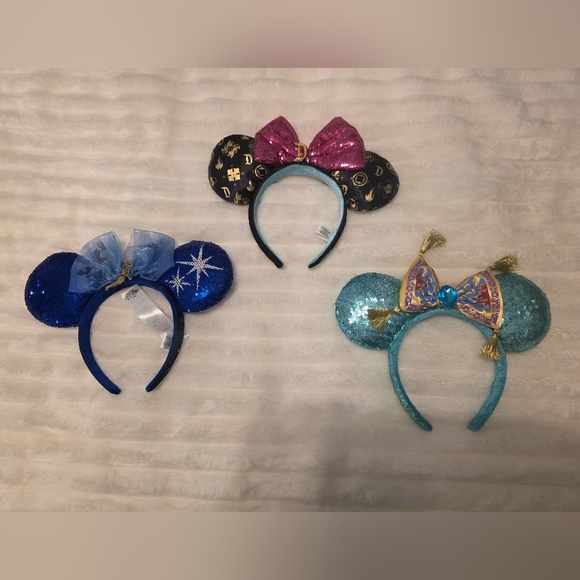 Accessories - Disney Ears - 3 Available (Jasmine, Tinkerbell and Disneyland Resort)